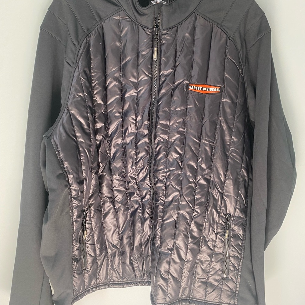 Harley-Davidson Quilted Black Jacket